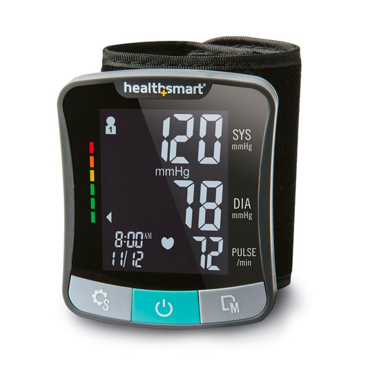 Mabis® Blood Pressure Monitor, Digital, Wrist Unit, 1/Ea