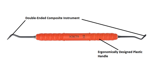 Dental Composite Instrument, Plugger, CT 8 [3CSCT8] - Osung USA