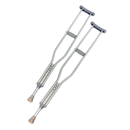 Push Button Underarm Crutches for Children, 4'6" – 5'2", 1/PR