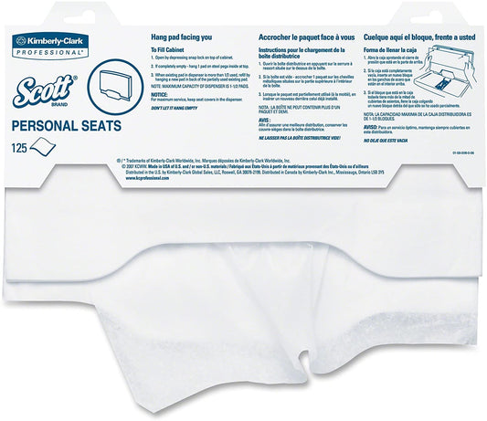 Scott® Toilet Seat Cover, 15 x 18 Inch, 24/CS