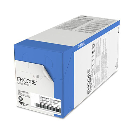 Encore® Latex Ortho Surgical Glove, Size 8, Brown, 200/CS
