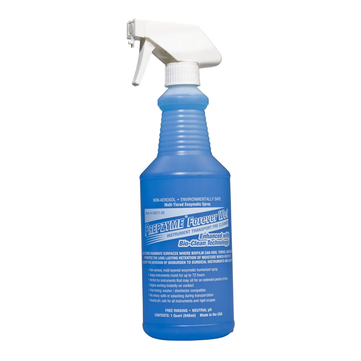 Prepzyme® Forever Wet Enzymatic Instrument Detergent / Presoak, 1/Ea