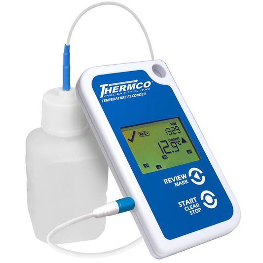 THERMOMETER, LAB W/DATALOGGER& DOCKING STATION, 1/EA