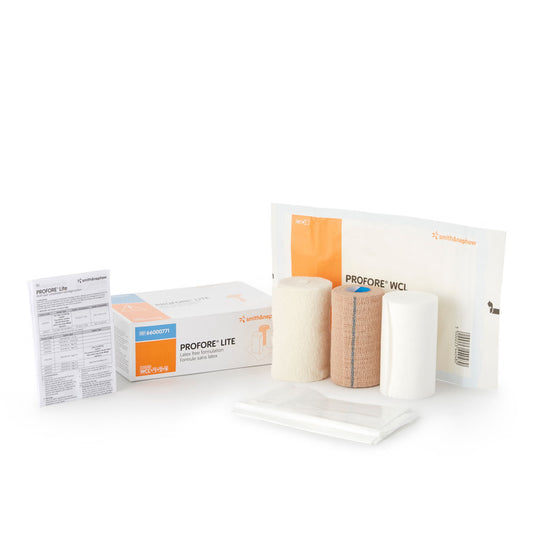 Profore® Lite Self-Adherent / Tape Closure 3 Layer Compression Bandage System, 1/Pk