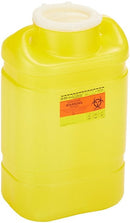 CONTAINER, SHARPS CHEMO YLW 5.1GL (8/CS), 8/CS