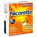 NICORETTE STOP SMOKING AID GUM 2 MG FRUIT CHILL, SOLD AS 1/BOX HALEON 00135024102