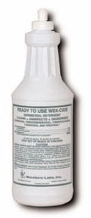 Wex-Cide Surface Disinfectant Cleaner, 12/CS