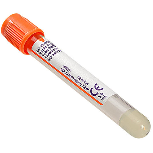 Bd Vacutainer Rapid Serum Tubes Mbo-Vacutainer Tube St 13X100 7Mlnonsilizonized 100/Pk 10Pk/Cs