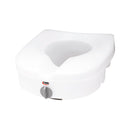 E-Z LOCK™ RAISED TOILET SEAT, 15-1/2 X 17 INCH, SOLD AS 2/CASE APEX-CAREX FGB30500 0000
