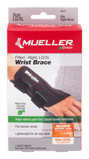 WRIST BRACE, FITTED GREENLINERT LG/XLG, 1/EA