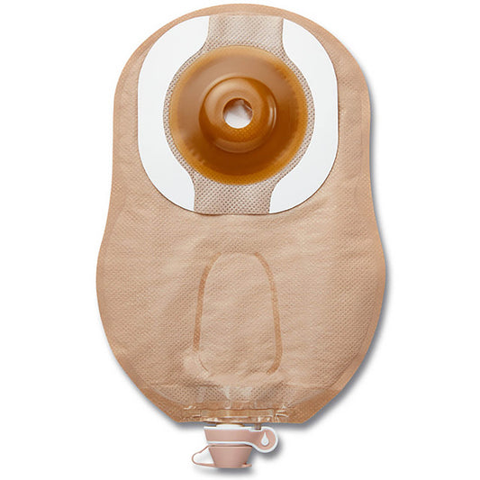 Premier™ 84892 One-Piece Ultra-Clear Urostomy Pouch, Pre-cut to Fit 19 mm Stomas, 5/BX