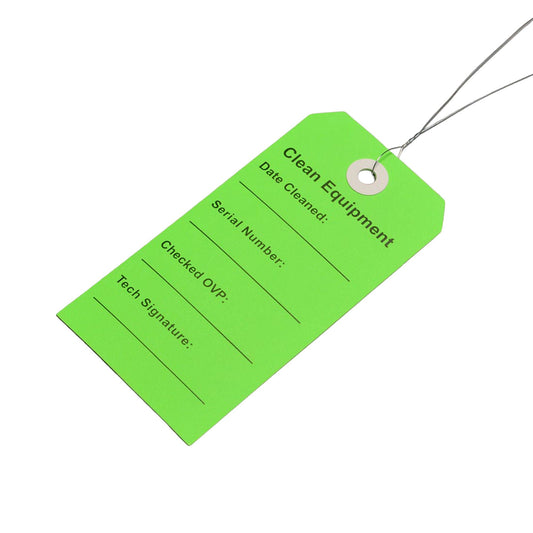 Elkay Plastics Equipment Tag, 2-5/16 x 4-3/4 Inch, 500/CS