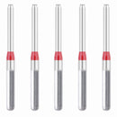 Cylindrical, End Cutting Only 1 mm Dia. Fine Grit Diamond Bur 5 per pack. 150.10F1 - Osung USA
