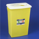 SharpSafety™ Chemotherapy Waste Container, 18 Gallon, 26 x 12¾ x 18¼ Inch, 1/EA