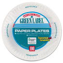 Nature's Own Green Label Paper Plate, 12/CS