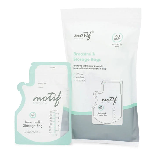 Motif Breast Milk Storage Bag, 8-Ounce Capacity, 640/Cs