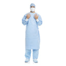Aero Blue Surgical Gown with Towel, 30/CS