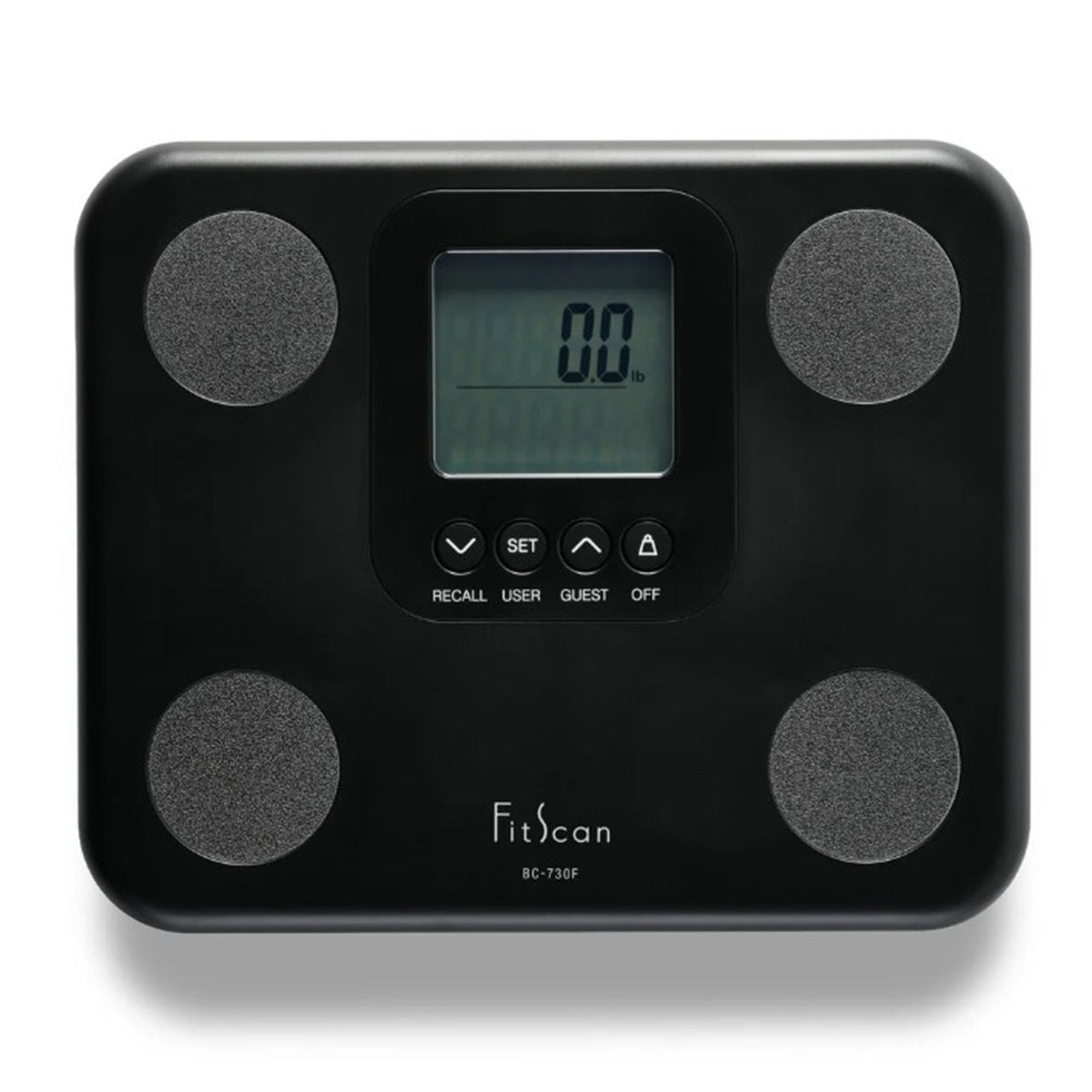 Tanita Bc-730F Fitscan Full Body Composition Monitor Black, 1/Ea