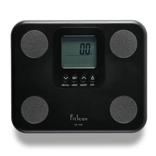 Tanita Bc-730F Fitscan Full Body Composition Monitor Black, 1/Ea