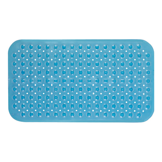 Theracare Bathtub Mat, Antifungal, Blue, 15 X 27 Inch, 20/Cs