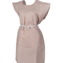 McKesson Patient Exam Gown, One Size Fits Most, Peach, 50/CS