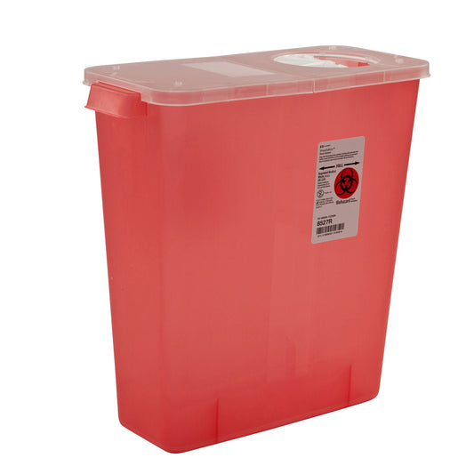 In-Room™ Multi-purpose Sharps Container, 3 Gallon, 13¾ x 13¾ x 6 Inch, 10/CS