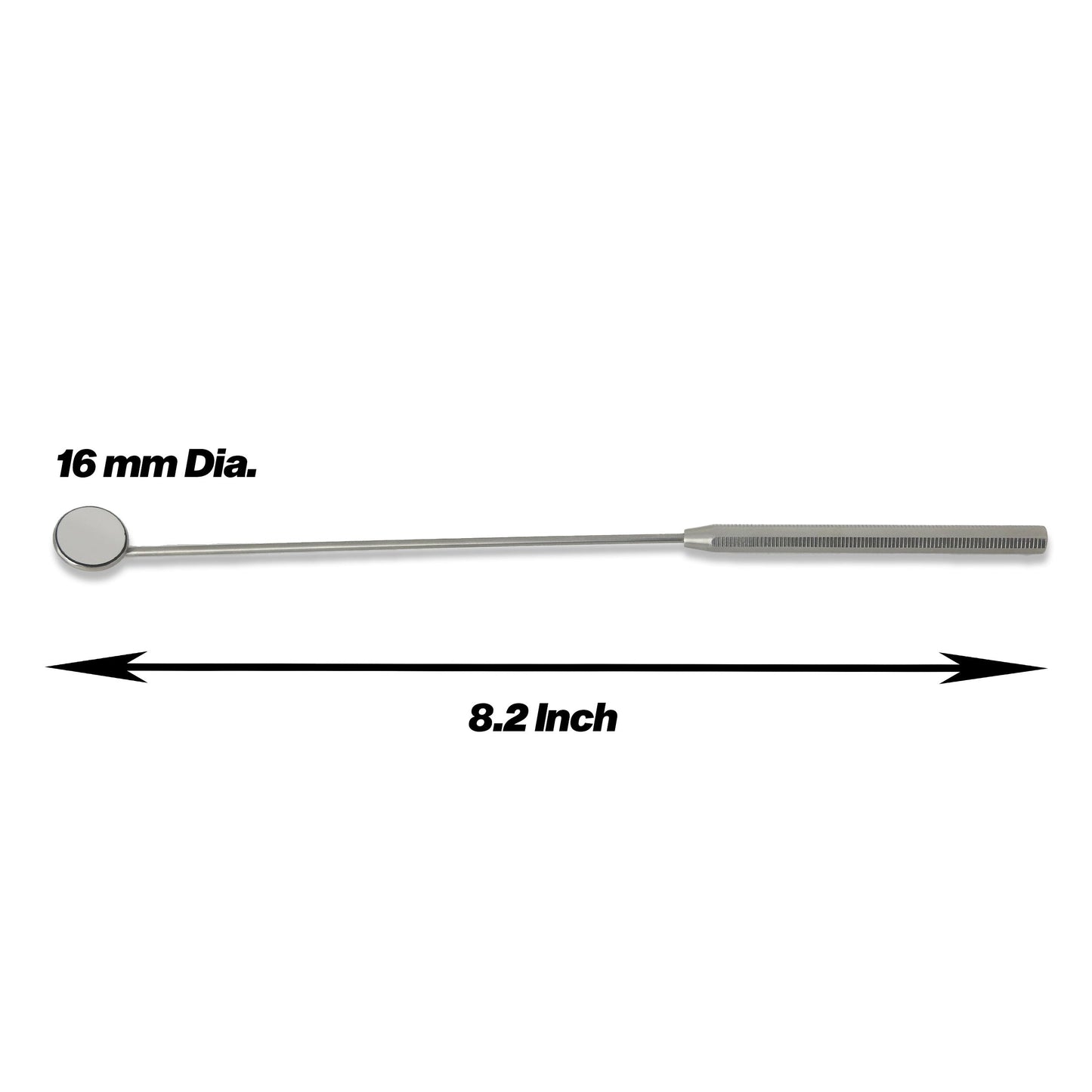 Laryngeal Mouth Mirror #1, 16 mm Dia with Handle - Osung USA