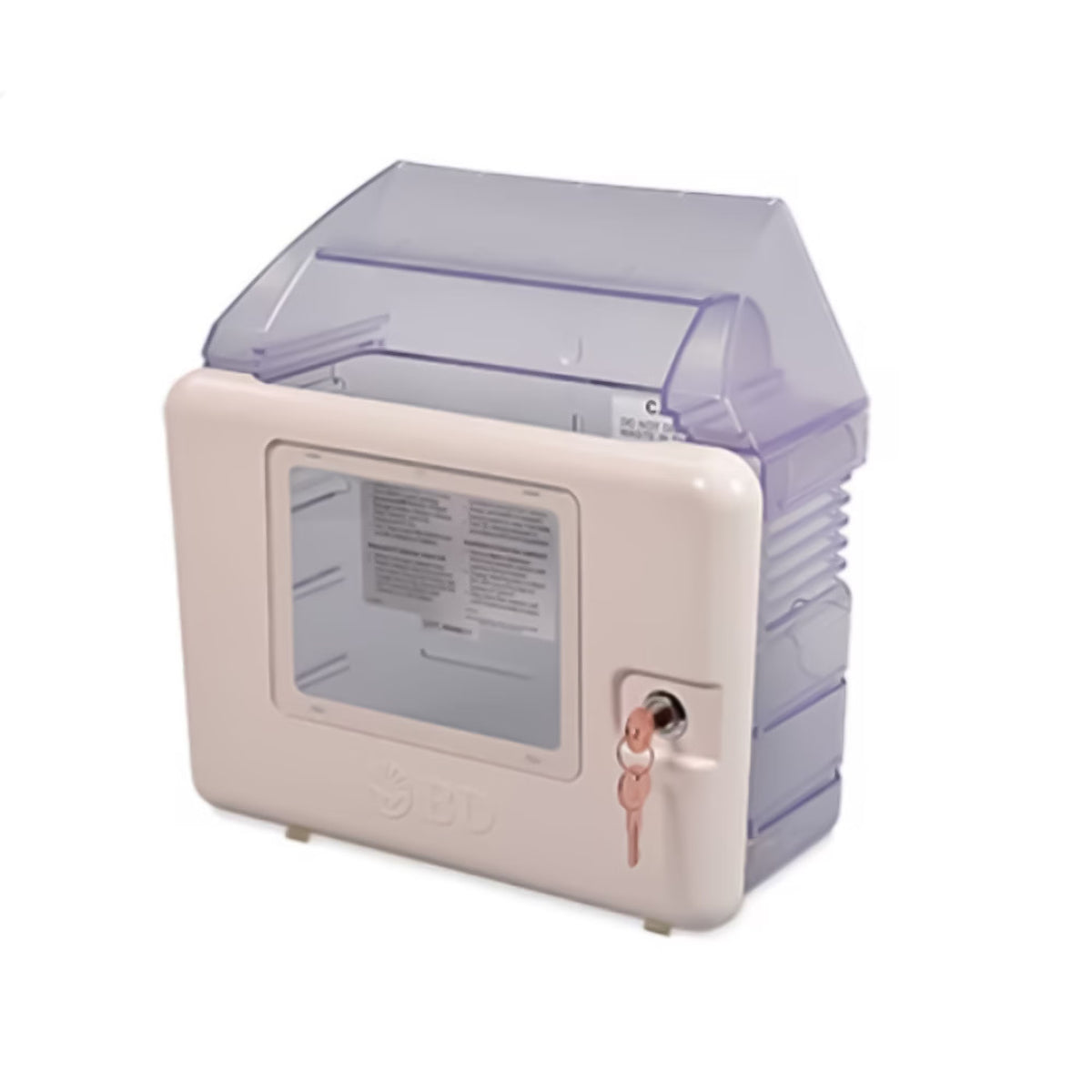 Becton Dickinson Sharps Collector Wall Cabinet, 1/CS