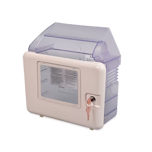 Becton Dickinson Sharps Collector Wall Cabinet, 1/CS