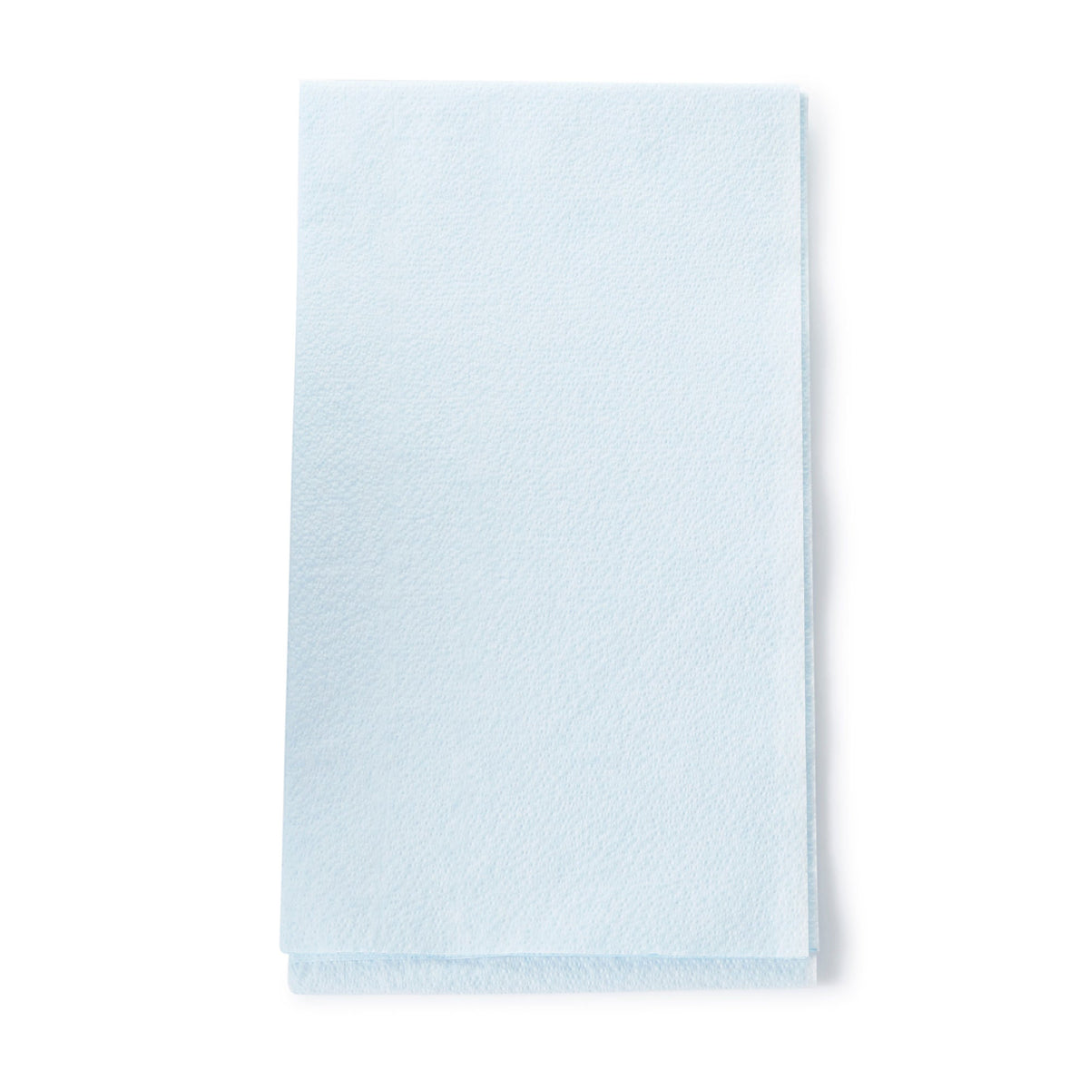 Graham Medical White/Blue Flat Stretcher Sheet, 40 x 72 Inch, 50/CS