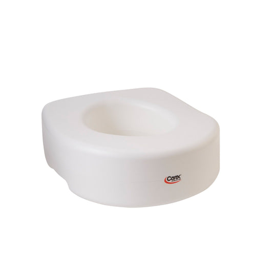 Carex® Raised Toilet Seat, 1/Ea
