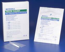 CLEAR WOUND DRESSING, NON-ADHERENT, CONVENIENT PRE-CUT, STERILE, PERMEABLE & DURABLE, 3" X 3", 50/CS, SOLD AS CASE CARDINAL 261