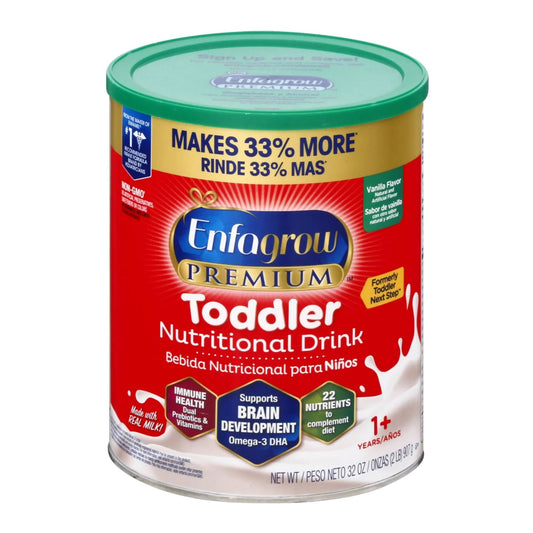 Enfamil, Pdr Enfagrow Prem Toddler Drink Van 32Oz (4/Cs), 1/Ea