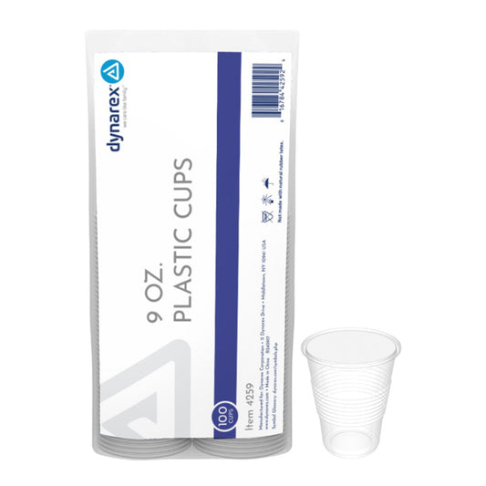 Dynarex® Polypropylene Drinking Cup, 9 Ounce, 2500/Cs