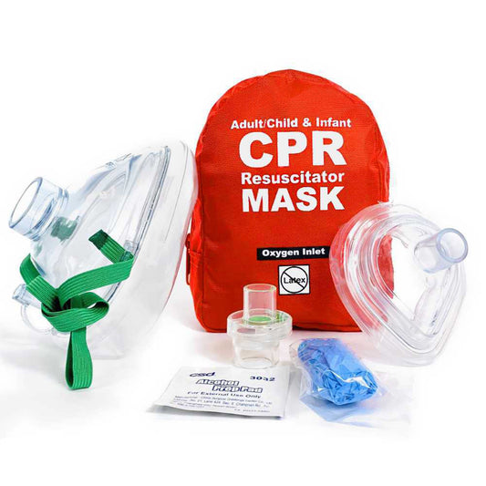 Adult/Child/Inf Cpr Mask W/Cs, 1/Ea