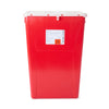 McKesson Prevent® Sharps Container, 18 Gallon, 24-3/5 x 17-3/10 x 13 Inch, 7/CS