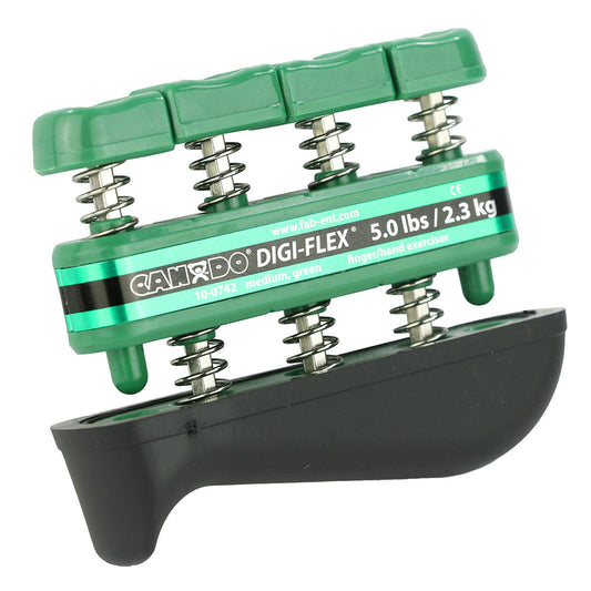 CanDo® Digi-Flex® Finger Exerciser, Medium, Green, 1/EA