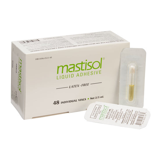 Mastisol, Liq Adh Str Tip 2/3Cc (48/Bx 12Bx/Cs), 48/Bx