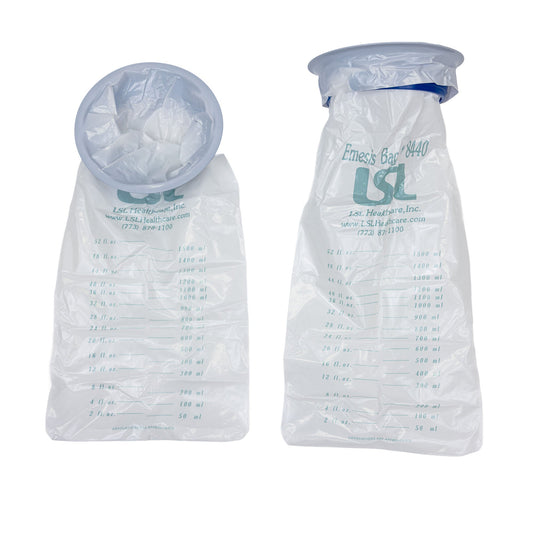 Bag, Emesis Leak Proof L/F Graduate Mark Dspn (500/Cs), 500/Cs
