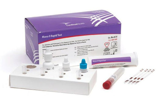Cardinal Health™ Mono II Infectious Disease Immunoassay Rapid Test Kit, 25/KT