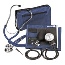 STERLING SERIES PROKIT™ ANEROID SPHYGMOMANOMETER WITH STETHOSCOPE, DARK BLUE, SOLD AS 20/CASE VERIDIAN 02-12602