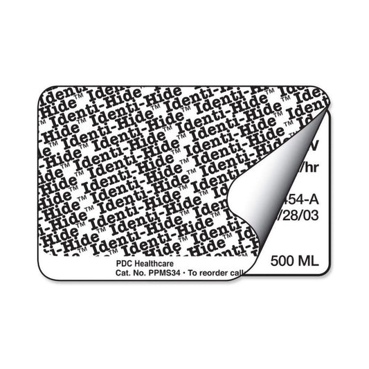 PDC® Identi-Hide™ Protection Label, 2 x 3 Inch, 1/RL