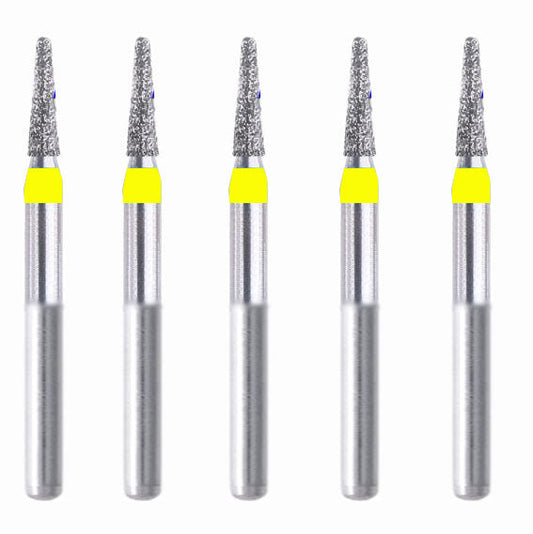 Conical, Dome End 1.6 mm Dia. Extra Fine Grit Diamond Bur 5 per pack. 194.16EF5 - Osung USA