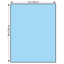 O&M HALYARD BLUE GENERAL PURPOSE DRAPE, 76 X 96 INCH, SOLD AS 24/EACH O&M 47630