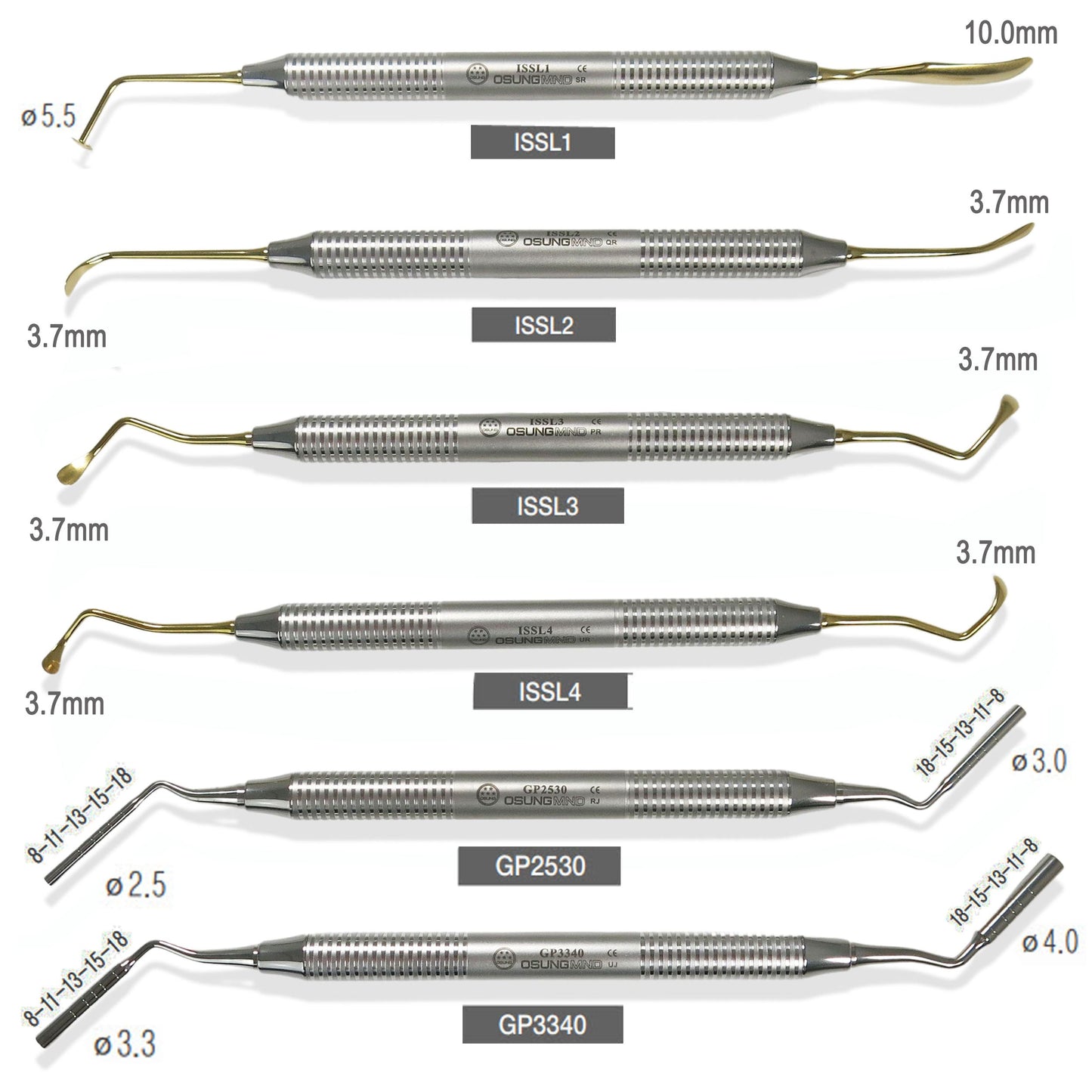 OSUNG SINUS MEMBRANE LIFT KIT Set of 7 Pcs | N-101 - Osung USA