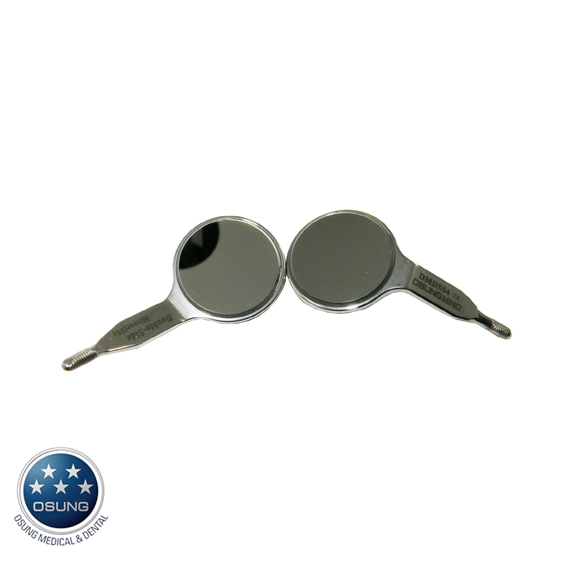 Double Sided Dental Mirror #4, 5 pcs, DMDSS4 - Osung USA