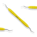 Osung 3/4 Mini Five Gracey Curette Anterior and premolar, Silicone Handle Premium -2CMGR3-4 - Osung USA