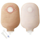 NEW IMAGE™ TWO-PIECE TRANSPARENT UROSTOMY POUCH, 57 MM FLANGE, RED COLOR MATCH, SOLD AS 10/BOX HOLLISTER 18403