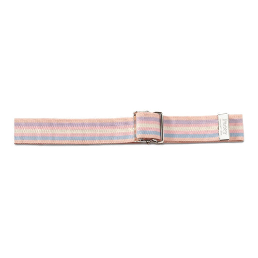 Posey® Gait Belt, Nickel Buckle, Pastel Striped, 54-Inch Length, 1/EA