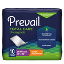 PREVAIL® TOTAL CARE™ SUPER ABSORBENT POLYMER UNDERPAD, 30 X 30 INCH, SOLD AS 120/CASE FIRST UPS-120/1